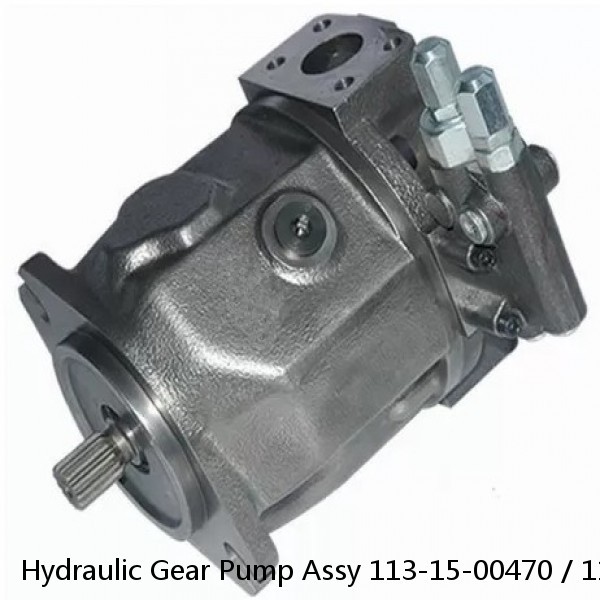 Hydraulic Gear Pump Assy 113-15-00470 / 1131500470 for Bulldozer D31A-20