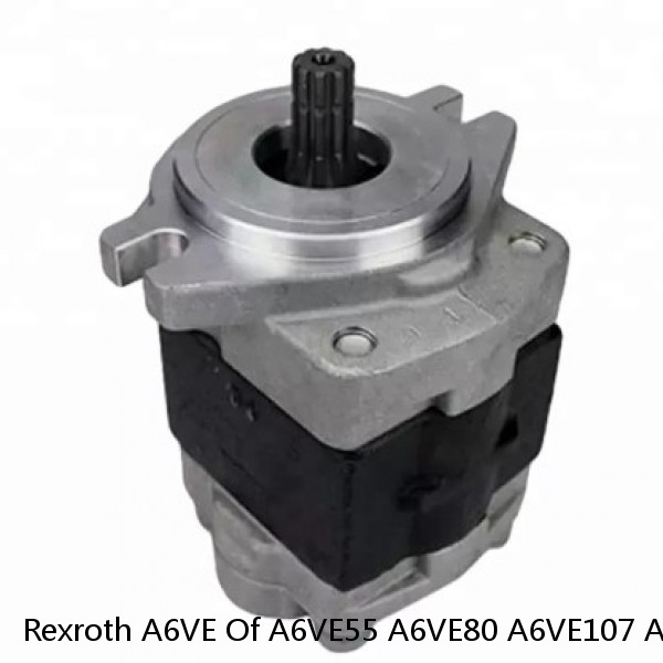 Rexroth A6VE Of A6VE55 A6VE80 A6VE107 A6VE160 A6VE200 Variable Displacement Piston Hydraulic Motor
