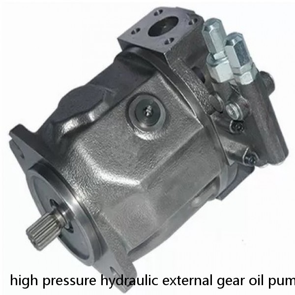 high pressure hydraulic external gear oil pump #1 image